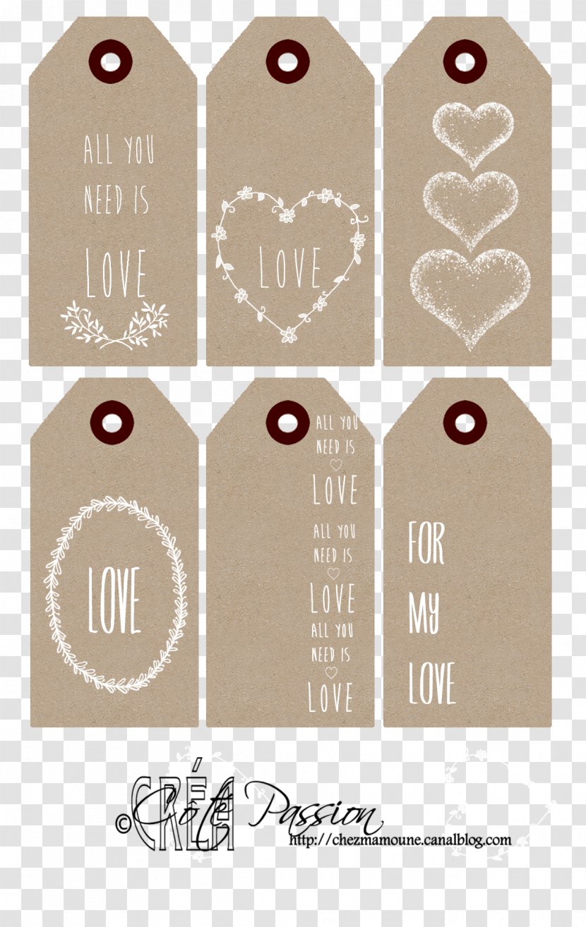 Kraft Paper Packaging And Labeling Printing - Brown - Graphic Element Transparent PNG