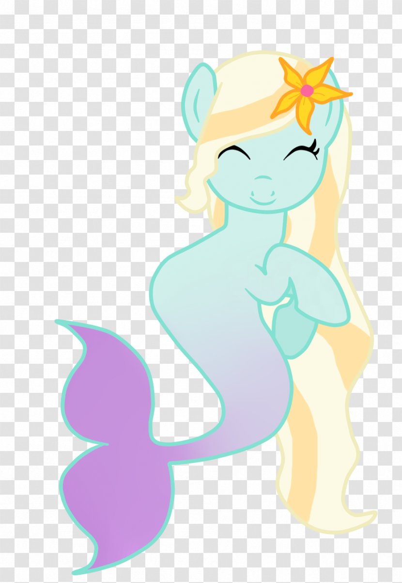 Horse Cartoon Mermaid Clip Art - Organism Transparent PNG