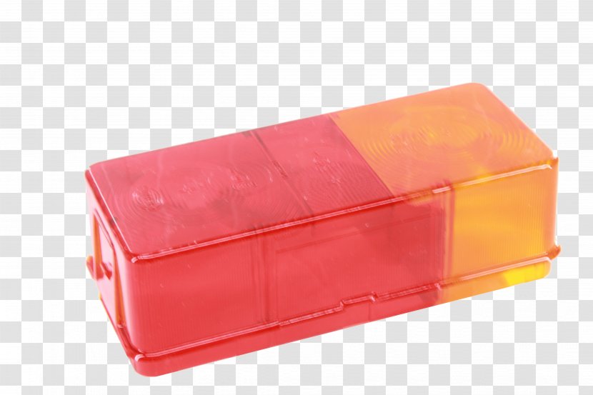 Plastic Rectangle - Orange - Design Transparent PNG