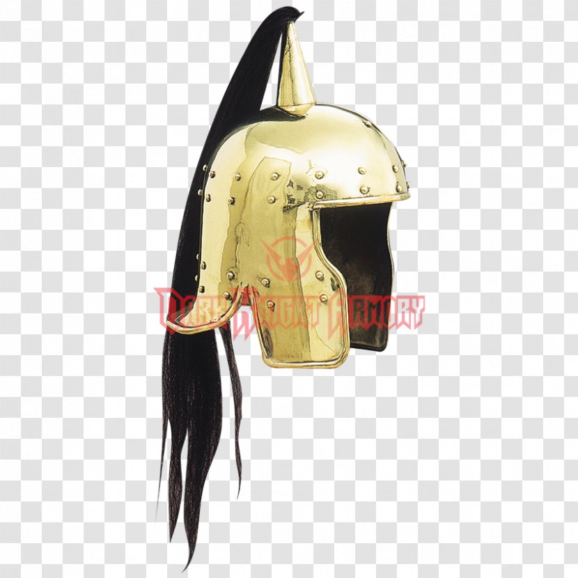 Corinthian Helmet Galea Armour Historical Reenactment - Gladiator Transparent PNG