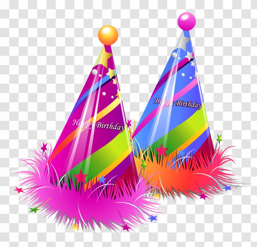 Birthday Cake Party Clip Art - Hat Free Download Transparent PNG