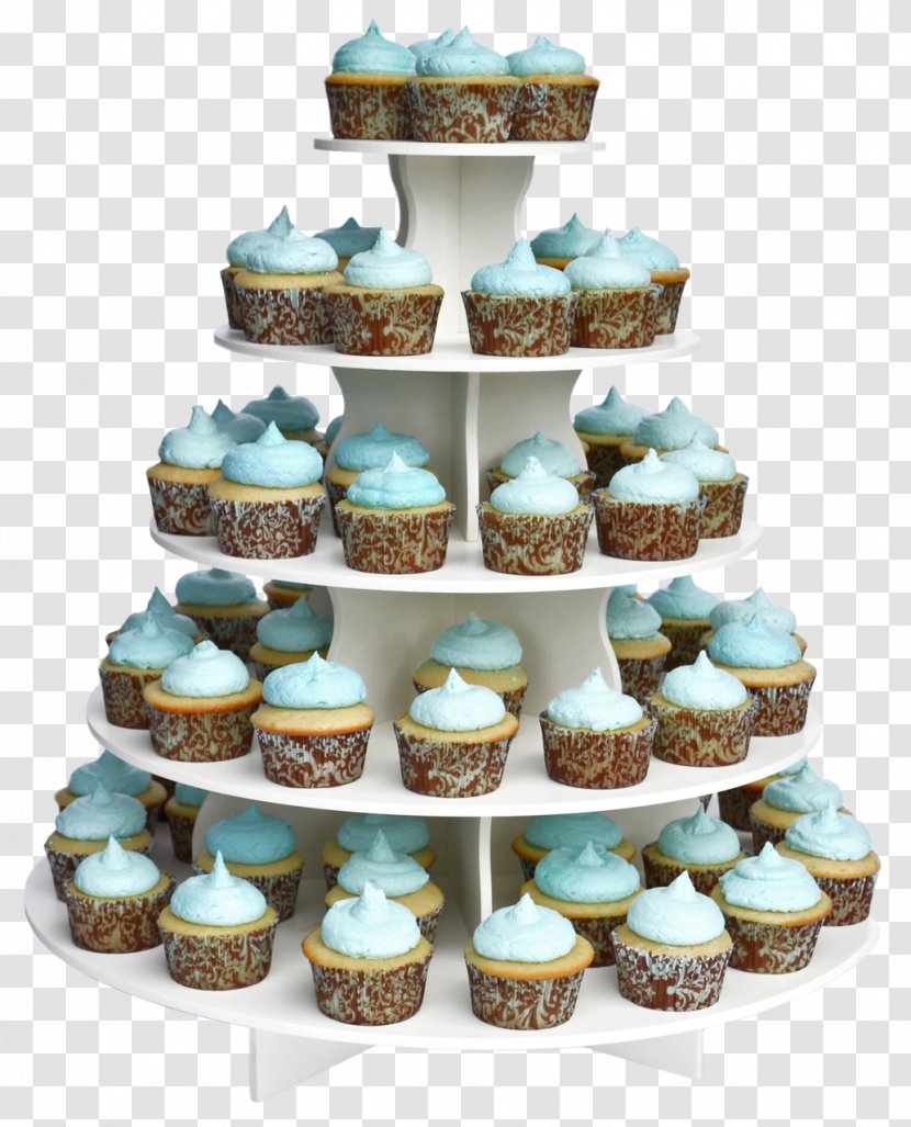 Cupcake Petit Four Wedding Cake Frosting & Icing Macaron - Bakery - Cup Transparent PNG
