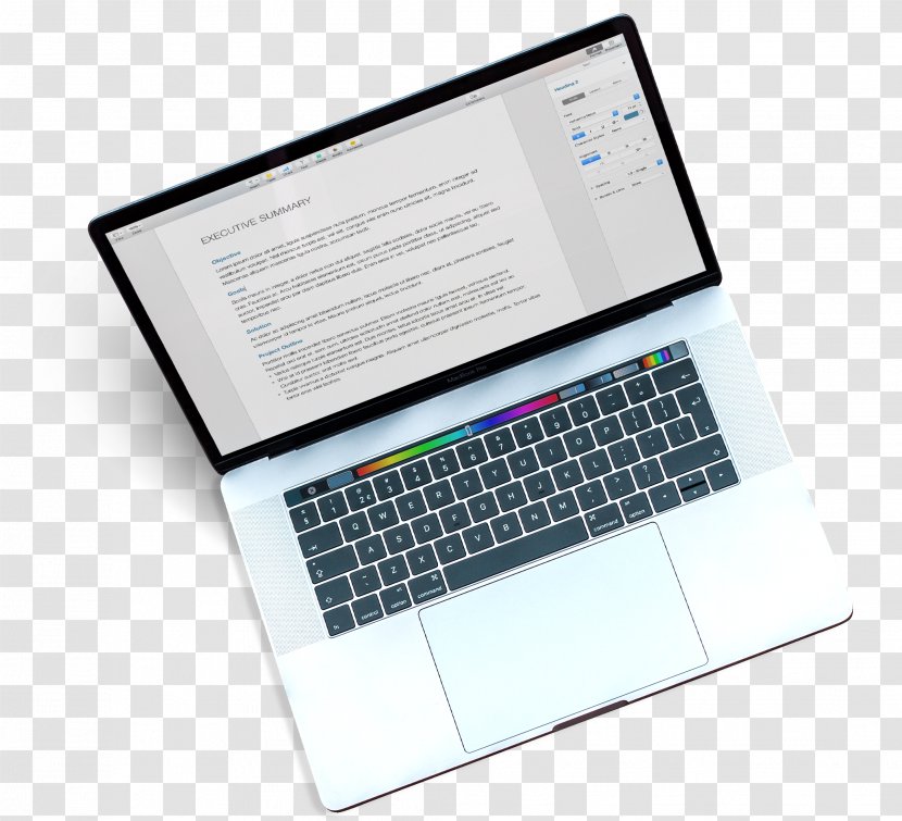Laptop Responsive Web Design Mockup Software - Email - The Notebook Computer Of Blue And White Transparent PNG