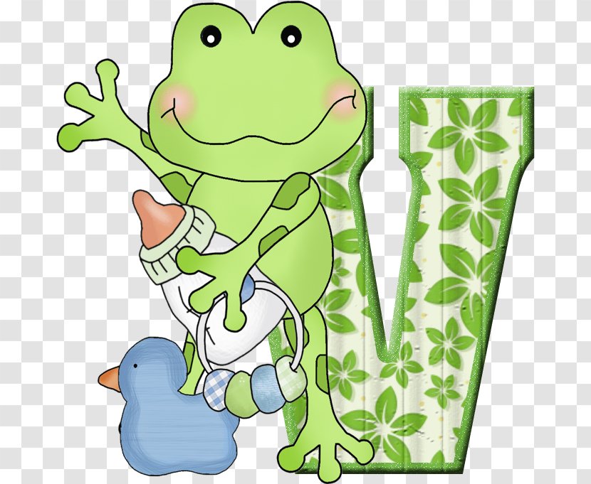 Tree Drawing - Frog - Green Transparent PNG