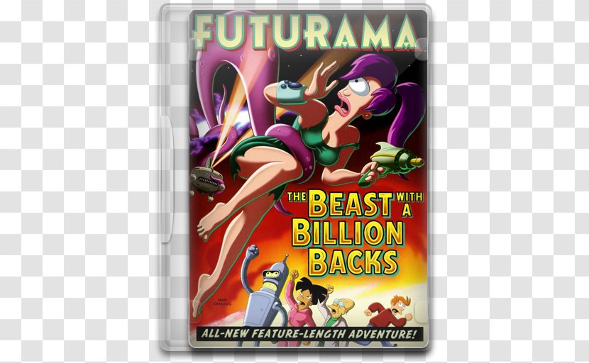 Planet Express Ship Philip J. Fry Film Poster - Katey Sagal - Futurama The Beast With A Billion Backs Transparent PNG