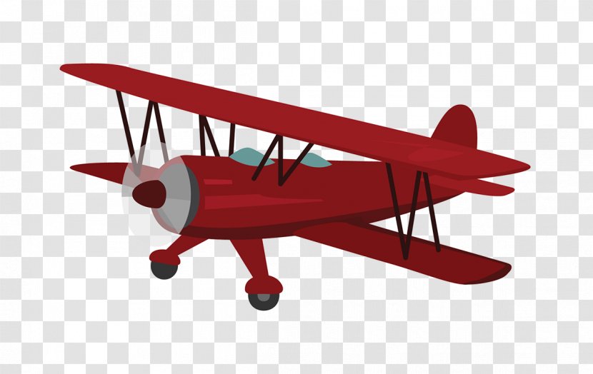 Biplane Airplane Aircraft Monoplane Wing - Light Transparent PNG