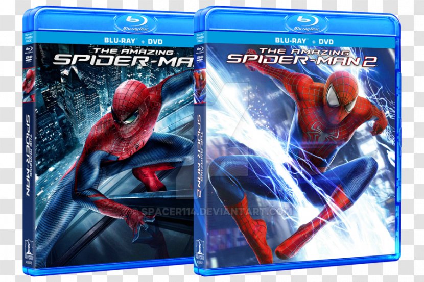 Blu-ray Disc The Amazing Spider-Man Electro DVD - Deviantart - Spider-man Transparent PNG