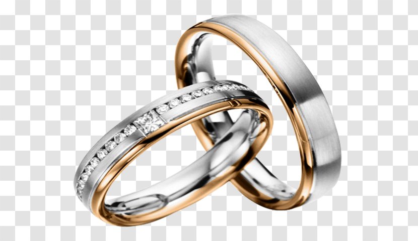Wedding Ring Engagement Diamond - Gold - Menu Especial Transparent PNG