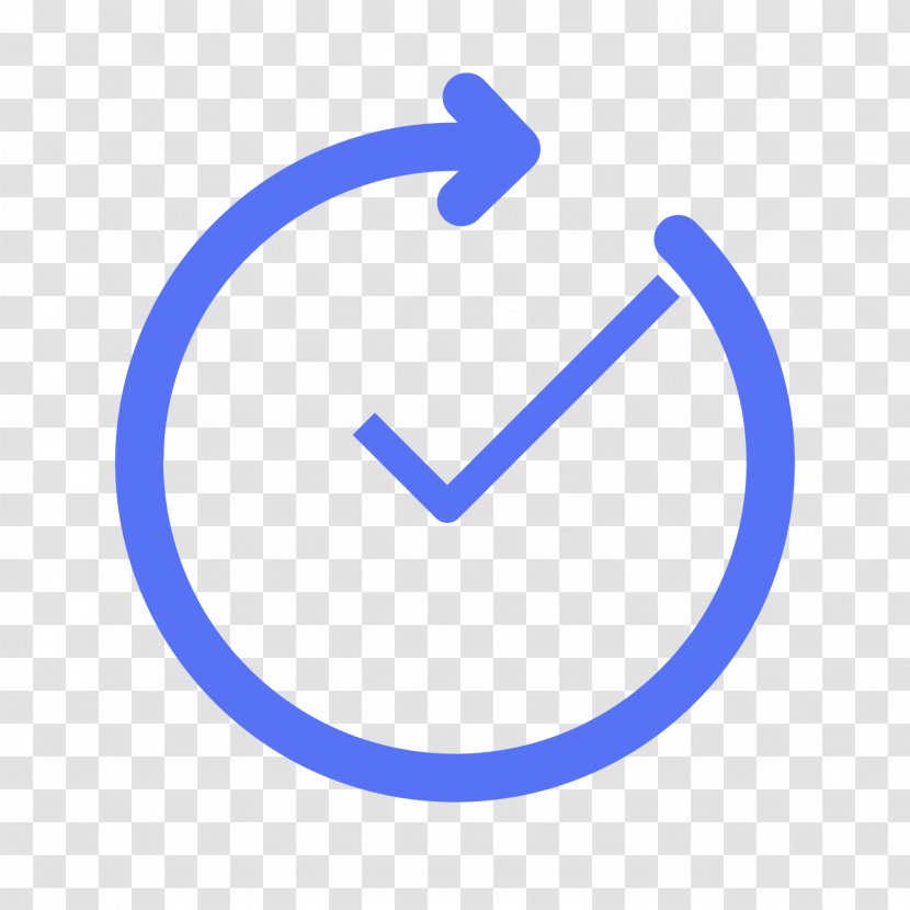 Line Icon Font Electric Blue Logo - Symbol Transparent PNG