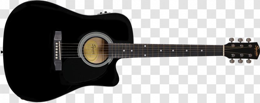 Squier Fender Musical Instruments Corporation Acoustic Guitar Dreadnought Acoustic-electric - Heart Transparent PNG