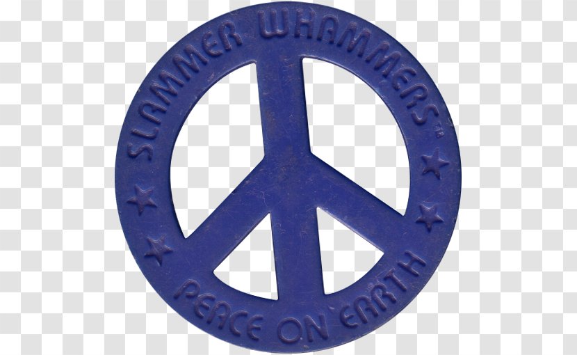 Peace Symbols Cobalt Blue Badge - Skybox Transparent PNG