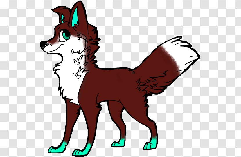 Red Fox Dog Clip Art Puppy Drawing Transparent PNG