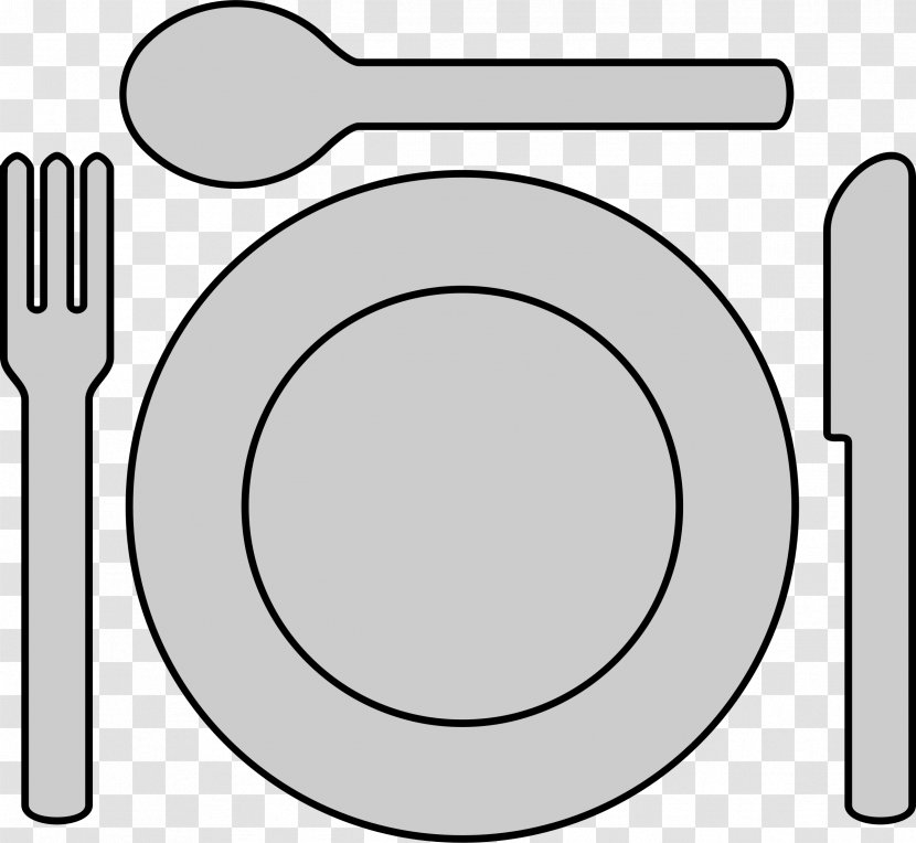 Public Domain Clip Art - Heart - Knife And Fork Transparent PNG