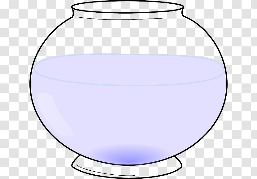 Goldfish Bowl Clip Art - Area - Water Glass Transparent PNG