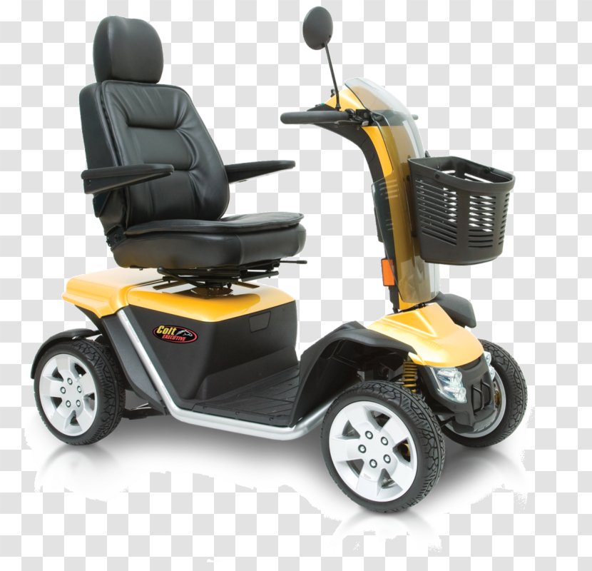 Mobility Scooters Car Wheelchair Electric Vehicle - Scooter Transparent PNG