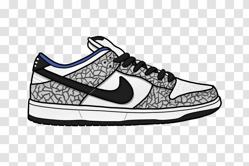 Sneakers Nike Skateboarding Skate Shoe - Dunk Transparent PNG