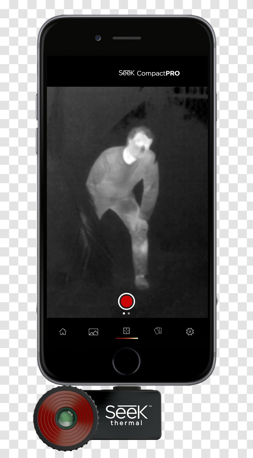 Smartphone Feature Phone Thermographic Camera Thermography - Frame Rate Transparent PNG