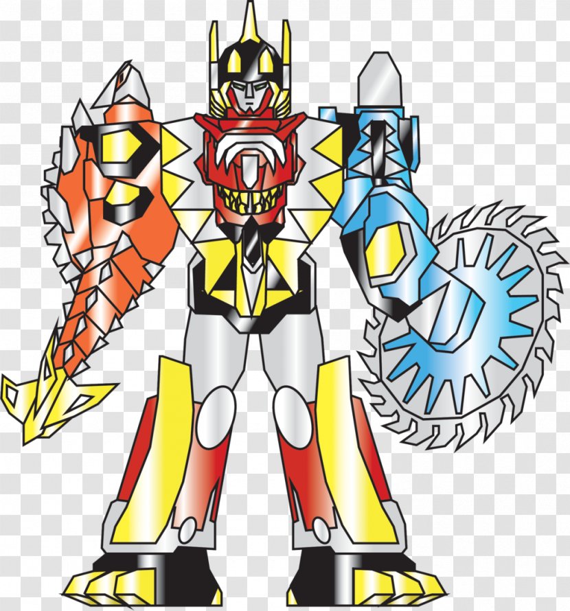 Power Rangers Wild Force Art Drawing Zord Lost Galaxy - Action Figure Transparent PNG