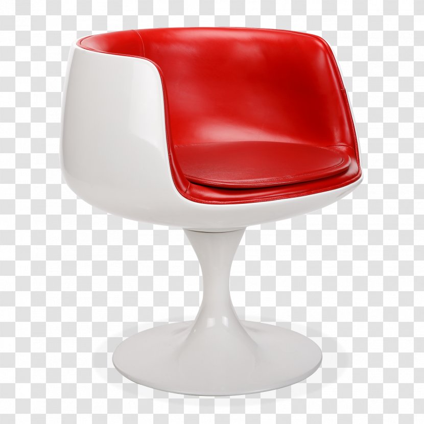 Eames Lounge Chair Egg Furniture Barcelona - Midcentury Modern - Cognac Transparent PNG