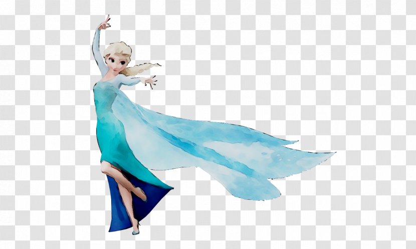 Elsa Anna Olaf Frozen - Turquoise - Concert Dance Transparent PNG