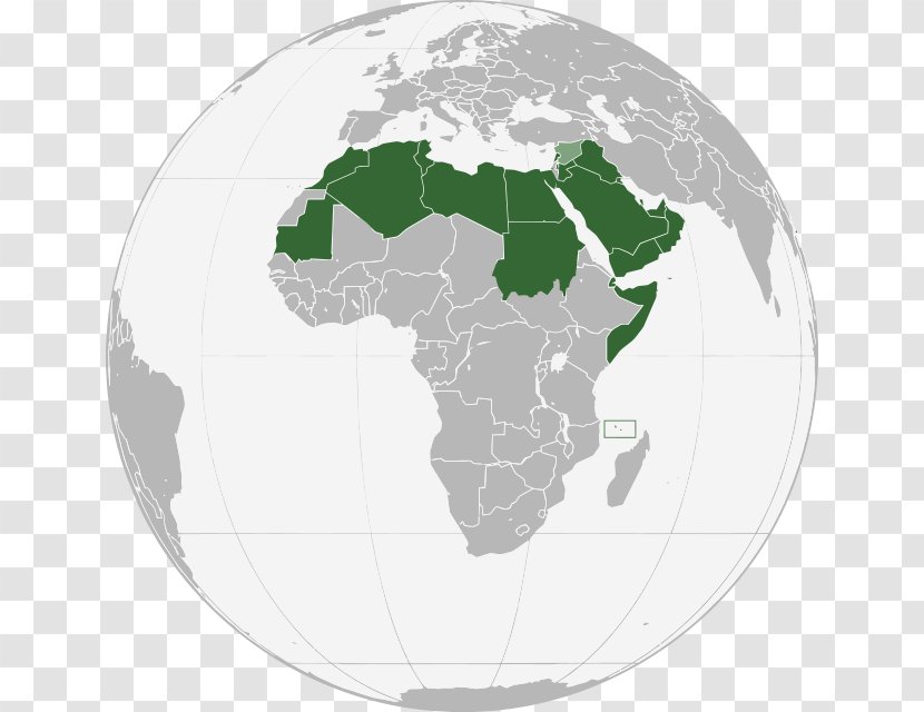 North Africa Arab World Map - Coffee Arabic Transparent PNG