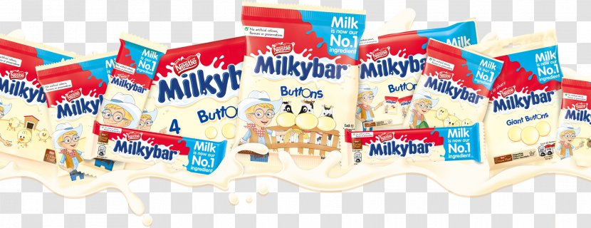 Milkybar White Chocolate Bar Nestlé - Haagendazs - Milky Way Transparent PNG