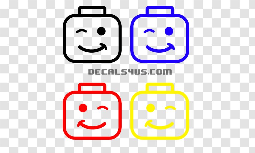 LEGO Systems, Inc. Decal Bumper Sticker - Human Behavior - Lego Head Transparent PNG