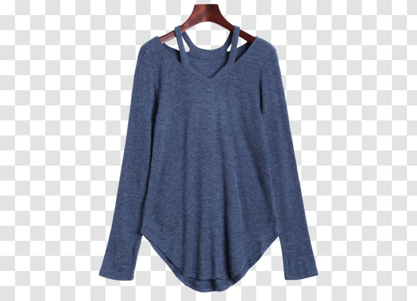 T-shirt Sweater Sleeve Neckline Cardigan Transparent PNG