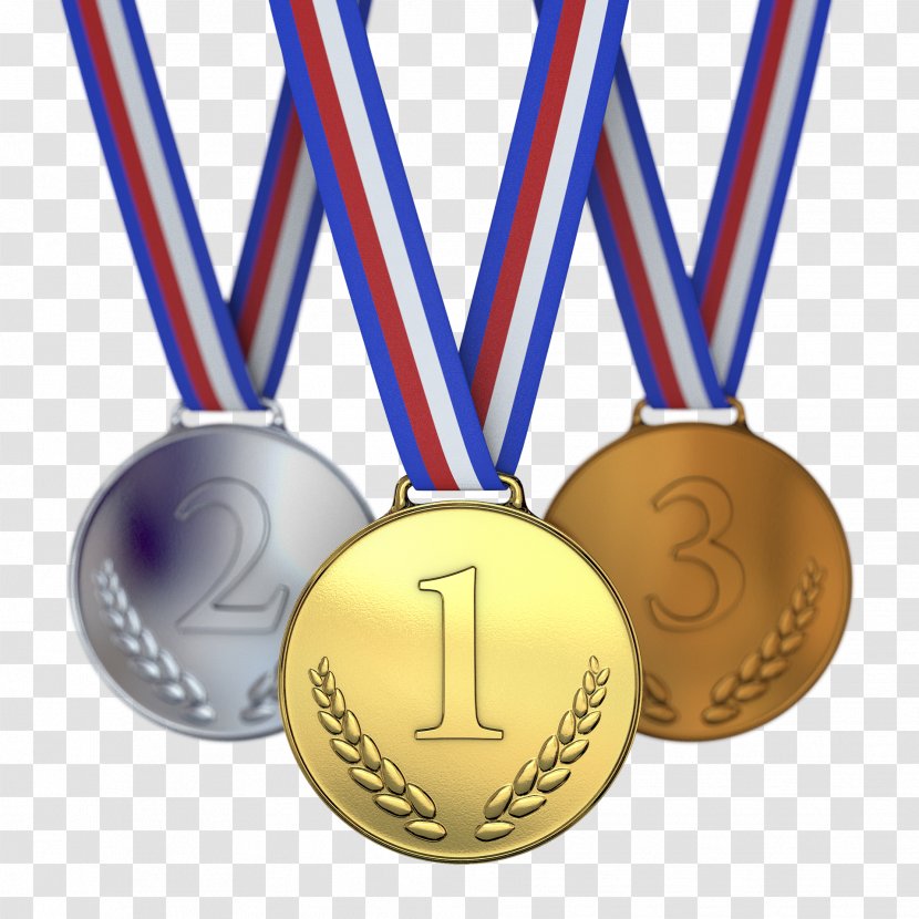 Gold Medal Bronze Silver Transparent PNG