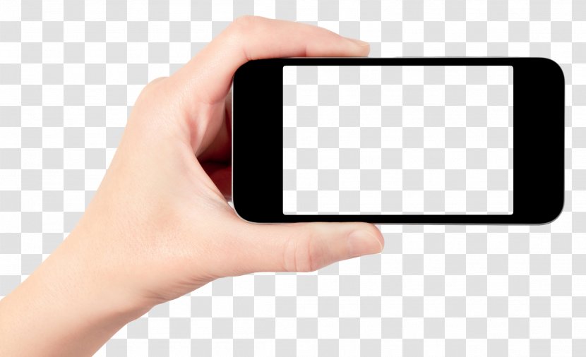 Wattpad Mobile App Hand - Upload - Holding Smartphone Transparent PNG
