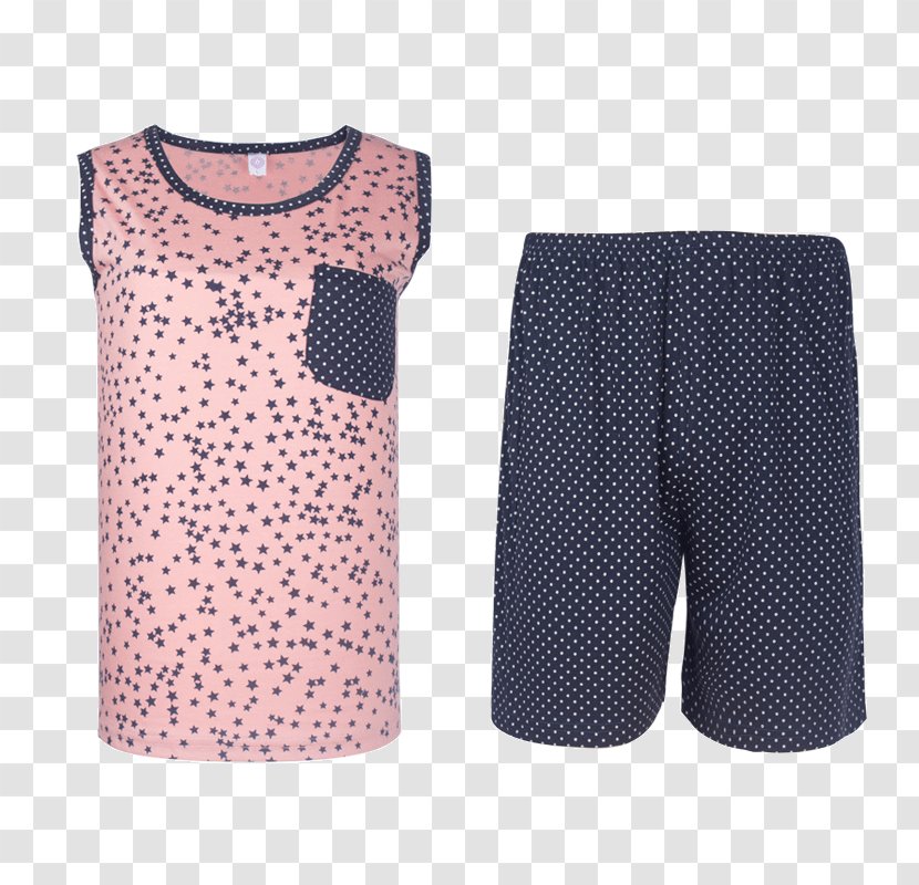 Clothing Polka Dot Sleeve Pattern - Taobao Decoration Transparent PNG