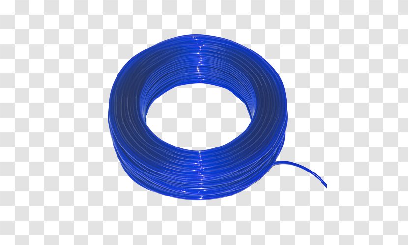Plastic Wire - Electric Blue Transparent PNG
