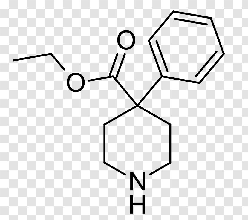 Phencyclidine Drug Skeletal Formula Molecule Chemical - Heart - Tree Transparent PNG