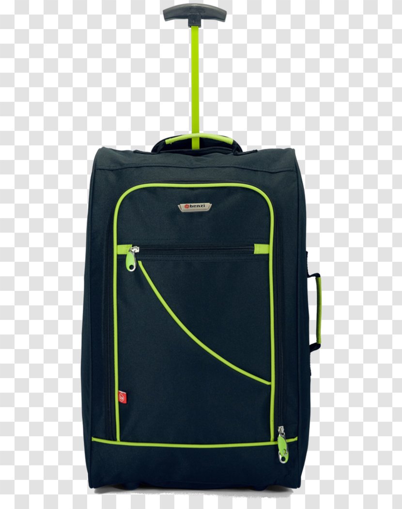 Hand Luggage Trolley Baggage Suitcase Backpack - Green Transparent PNG