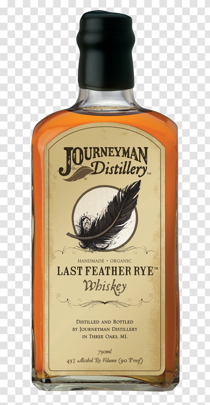 Journeyman Distillery Bourbon Whiskey Rye Distilled Beverage - Barrel - Wine Transparent PNG