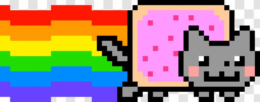 Nyan Cat YouTube Sticker - Cartoon - Deal With It Transparent PNG
