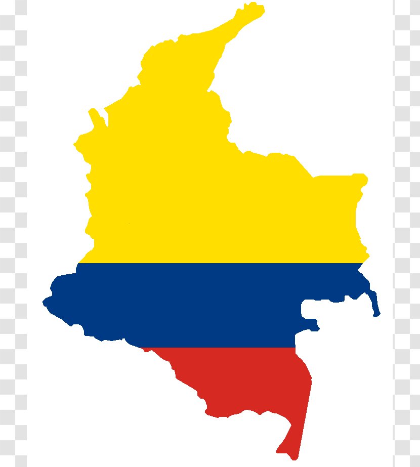 Flag Of Colombia Map - Panama - Om Vector Transparent PNG