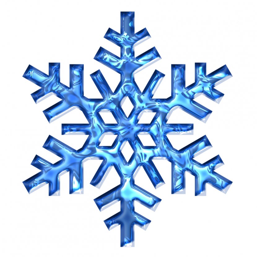 Snowflake Blue Ice Clip Art - Hexagon - Snowflakes Transparent PNG