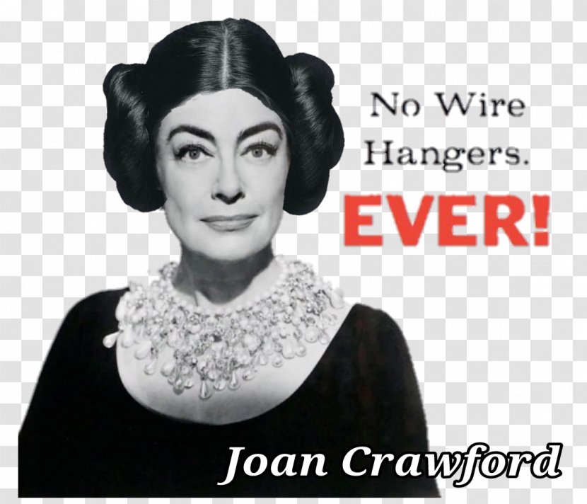 Joan Crawford Mommie Dearest Anna Christina Clothes Hanger - Flower - No Wire Hangers Transparent PNG
