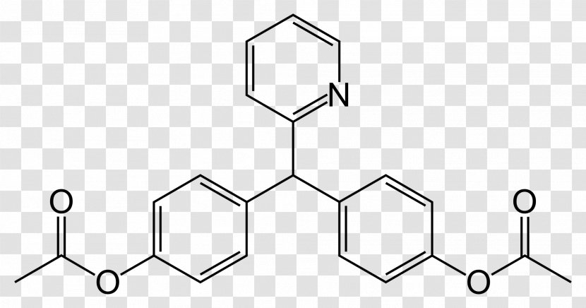 Bisacodyl Molecule Tablet Atom Laxative - Triphenylmethane Transparent PNG