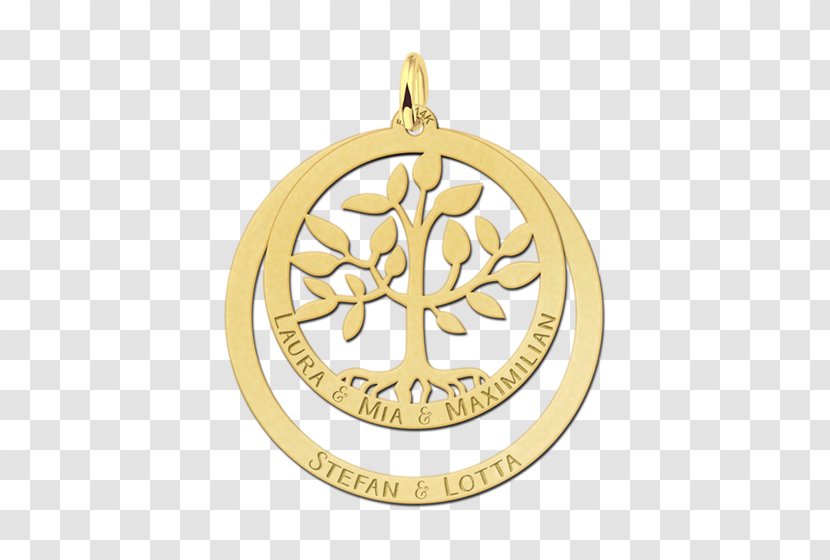 Charms & Pendants Locket Gold Necklace Jewellery - Tree Of Life - Family Pendant Transparent PNG