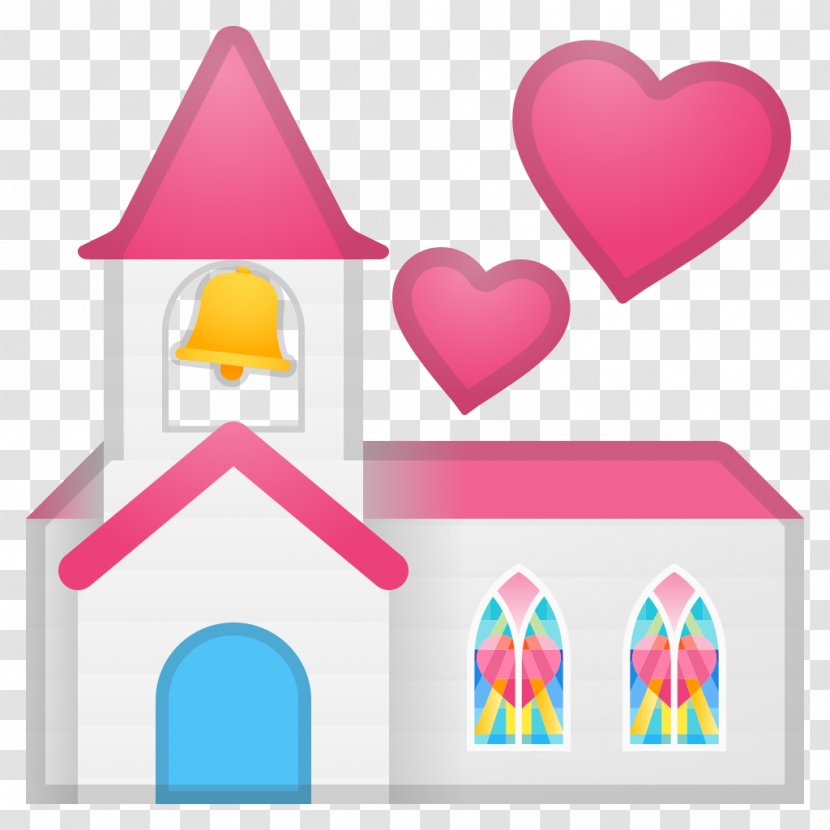 Emoji Church Noto Fonts Wedding - Emojipedia Transparent PNG