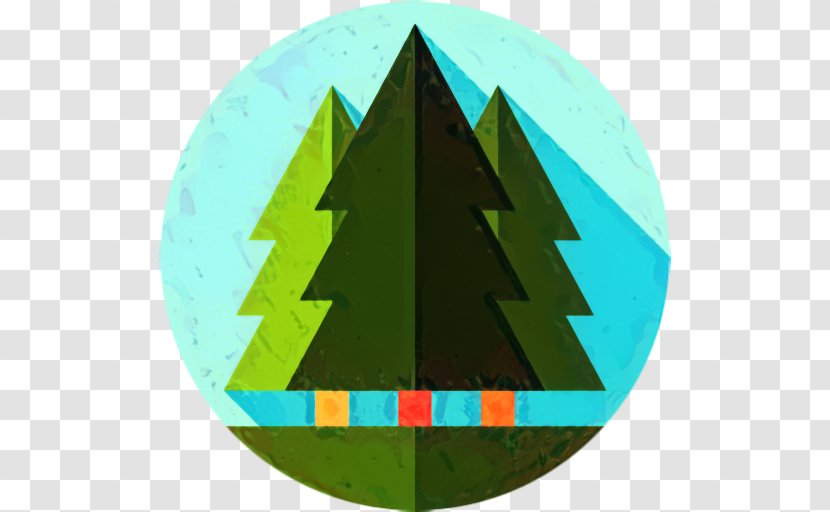 Christmas Tree Cartoon - Forestry - Pine Transparent PNG