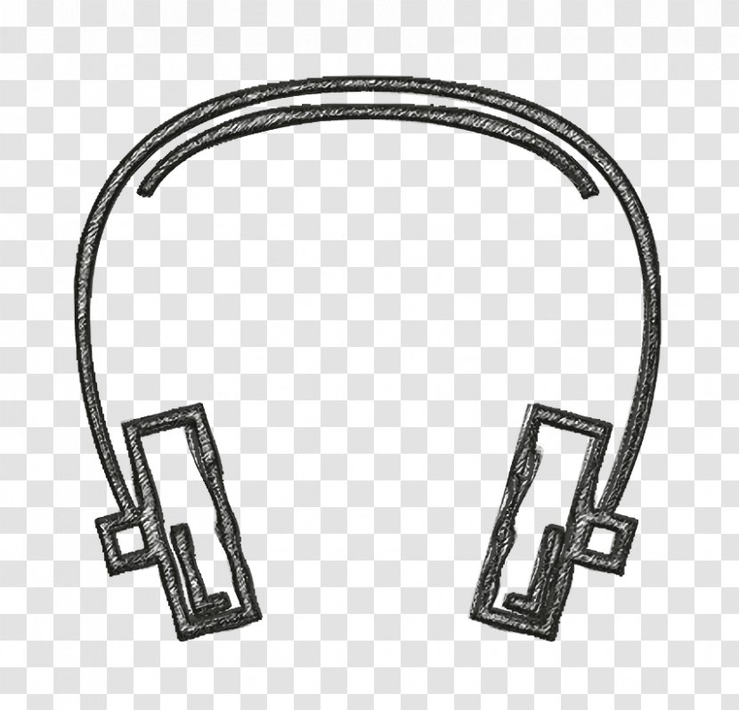 Headset Icon Outline Red - Auto Part Shopping Transparent PNG