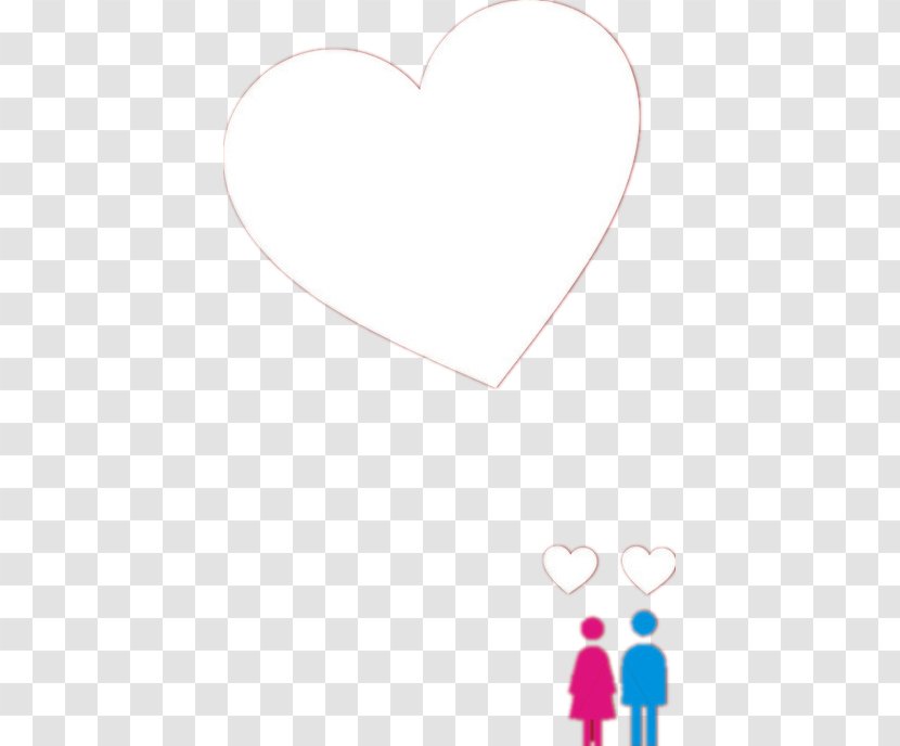 Paper Heart Petal Pattern - Men And Women Love Transparent PNG