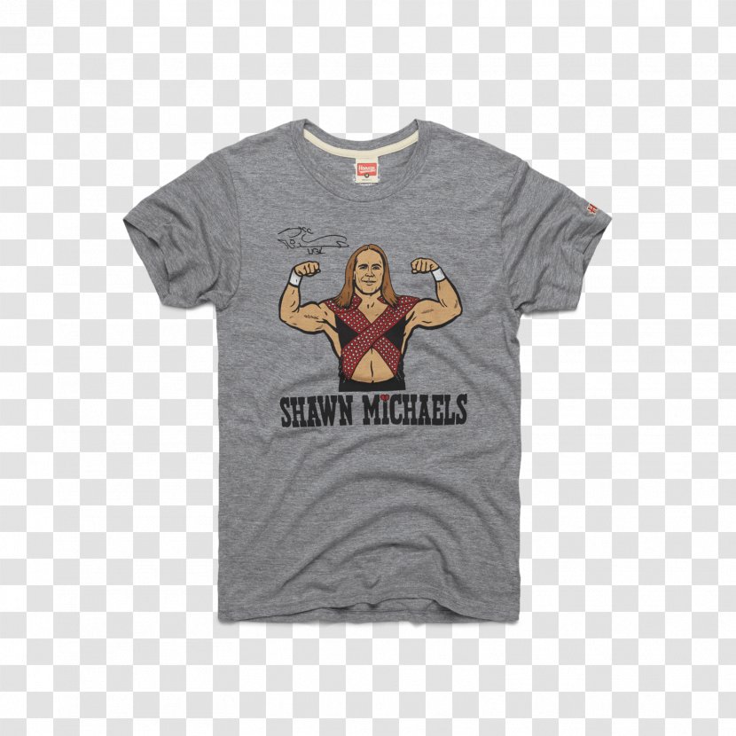T-shirt Clothing Sleeve Houston Rockets - Neckline - Shawn Michaels Transparent PNG