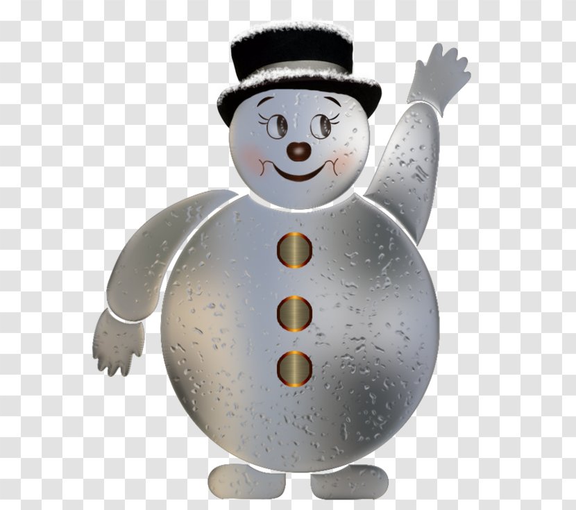 Snowman Christmas Clip Art - Drawing - Waving Transparent PNG