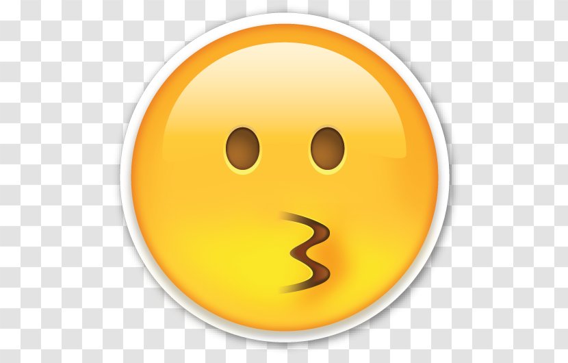 Emoji Air Kiss Sticker Smile Transparent PNG