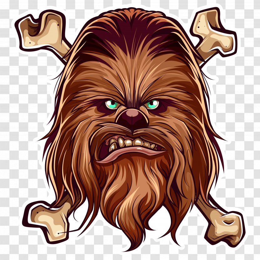 Chewbacca Anakin Skywalker Han Solo Leia Organa Boba Fett - Wookiee Transparent PNG