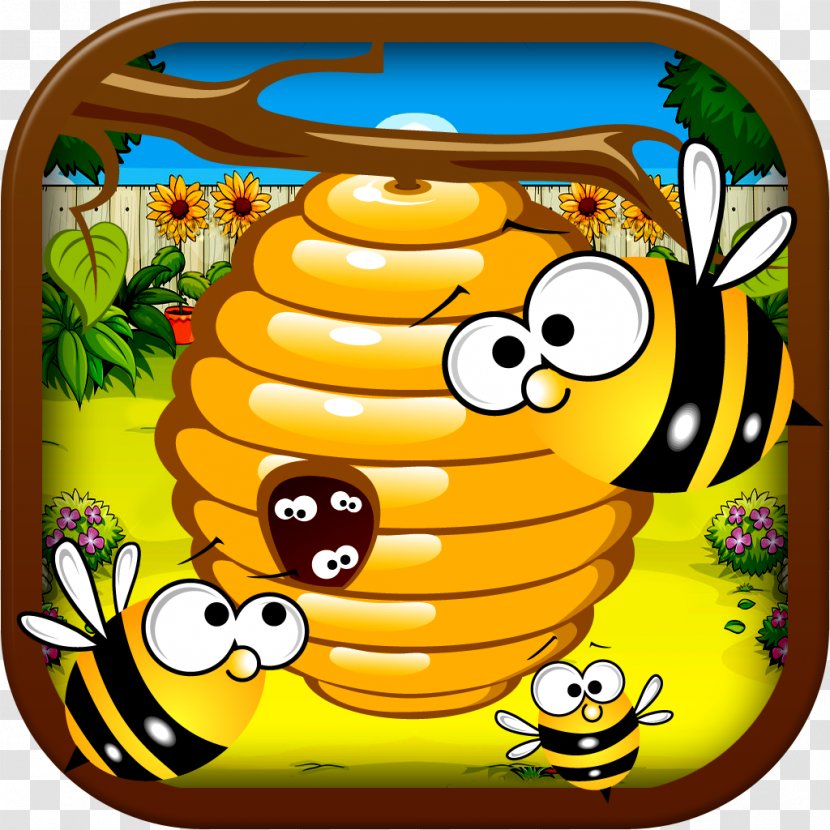 Honey Bee Leader Adventure - Smiley Transparent PNG